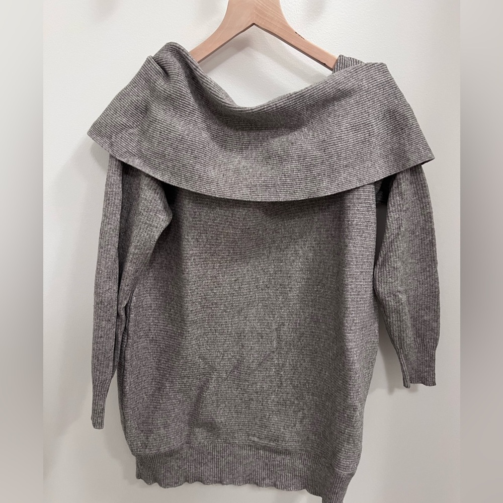 Seraphine Fold Over Knitted Tunic/Dress - Picture 10 of 11